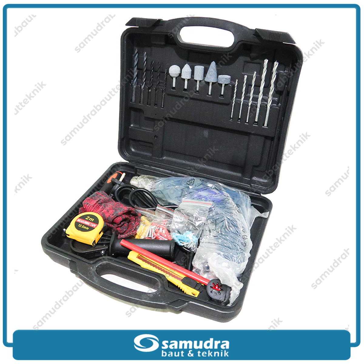 RICHU Mesin Bor Beton Listrik 13 mm Aksesoris Set