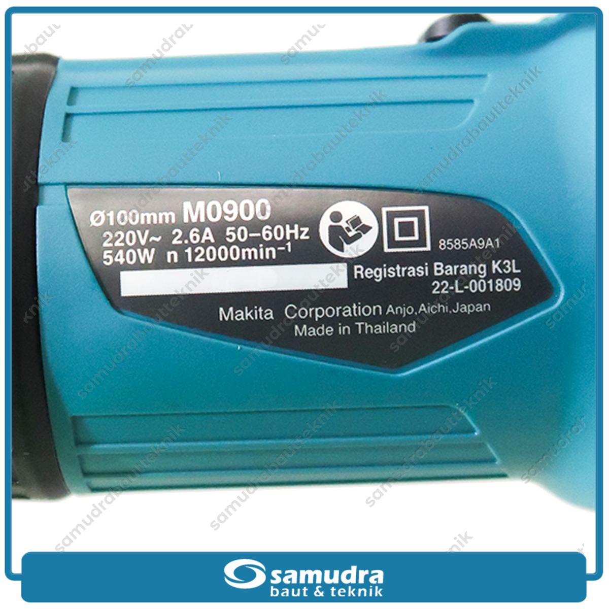 MAKITA M0900B / MT90 Mesin Gerinda Listrik 4" 540 Watt