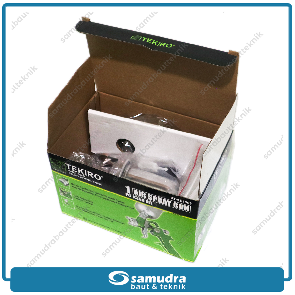 TEKIRO AT-AS1869 Spray Gun K350 Kit Tabung Atas / Semprotan Cat