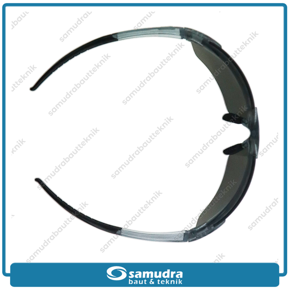 KINGS KY715 Kacamata Safety Hitam Yellow Mirror