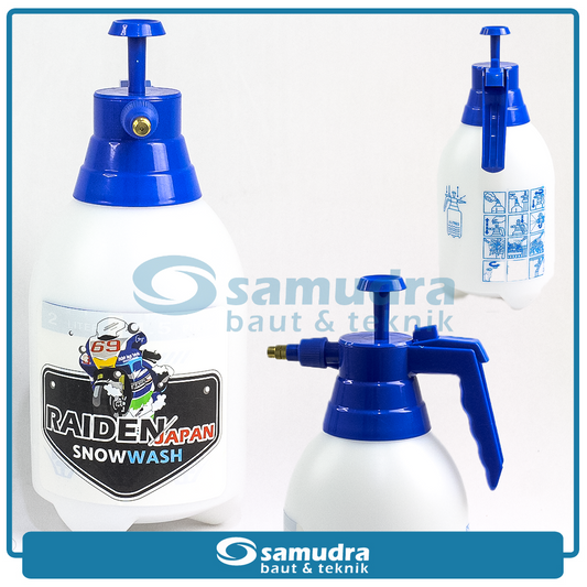RAIDEN Botol Sprayer Snow Wash 2 liter / Alat Cuci Sabun Semprotan Air