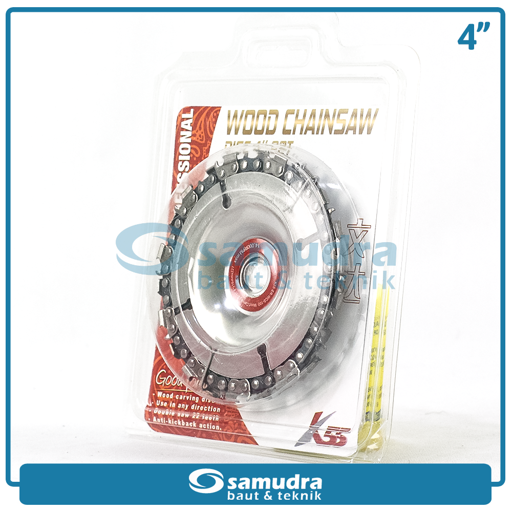 K55 K55-ER-WCS-100 Mata Gerinda Chain Saw 4" / Chain Carving Disc