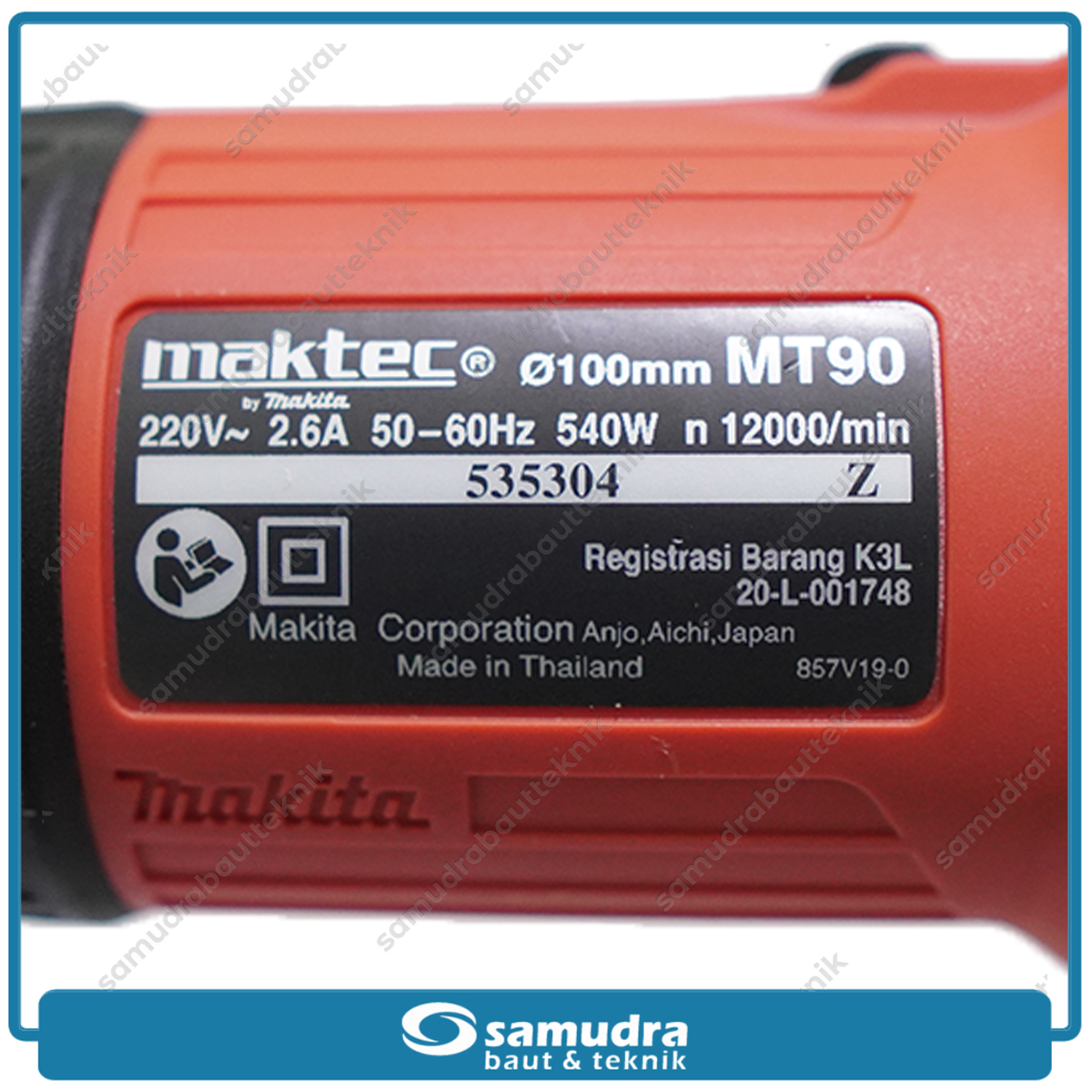 MAKTEC MT-90 Mesin Gerinda Listrik 4"