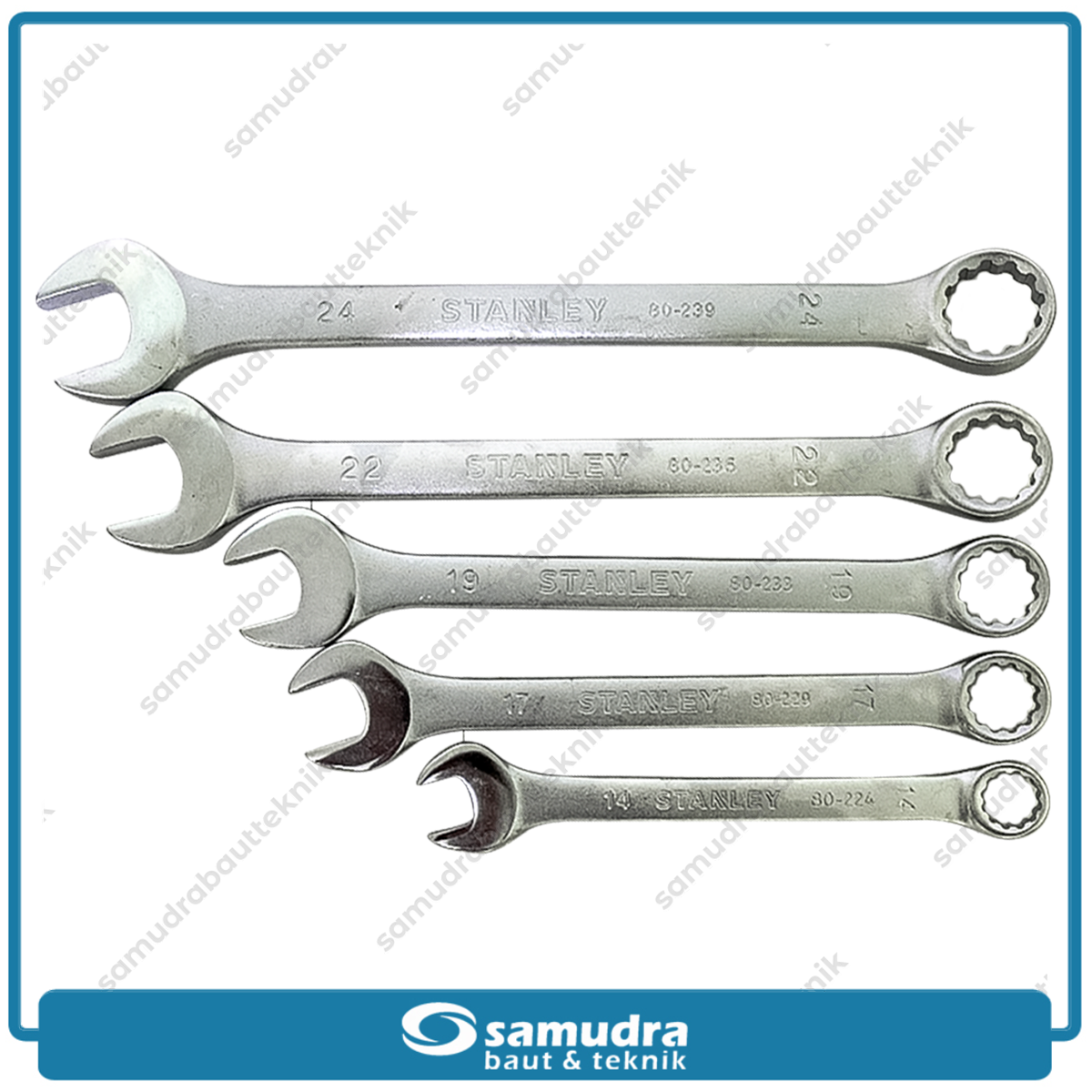 STANLEY STMT80942-8 Kunci Ring Pas Set 11 Pcs (8-24 mm)