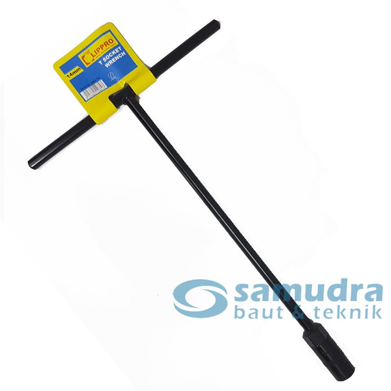 LIPPRO 886-14 Kunci Sok T Hitam 14 mm