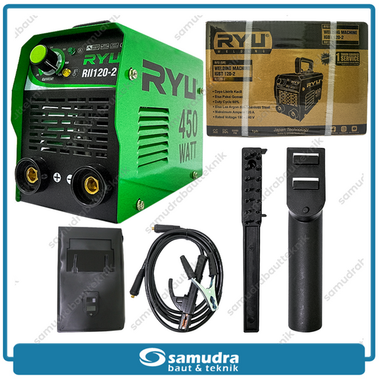RYU RII120-2 Mesin Las Listrik Inverter 450 Watt