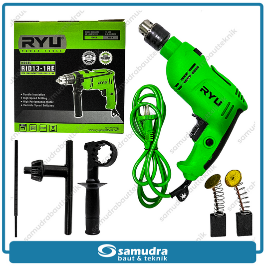 RYU RID13-1RE Mesin Bor Beton Listrik 13 mm / Impact Drill