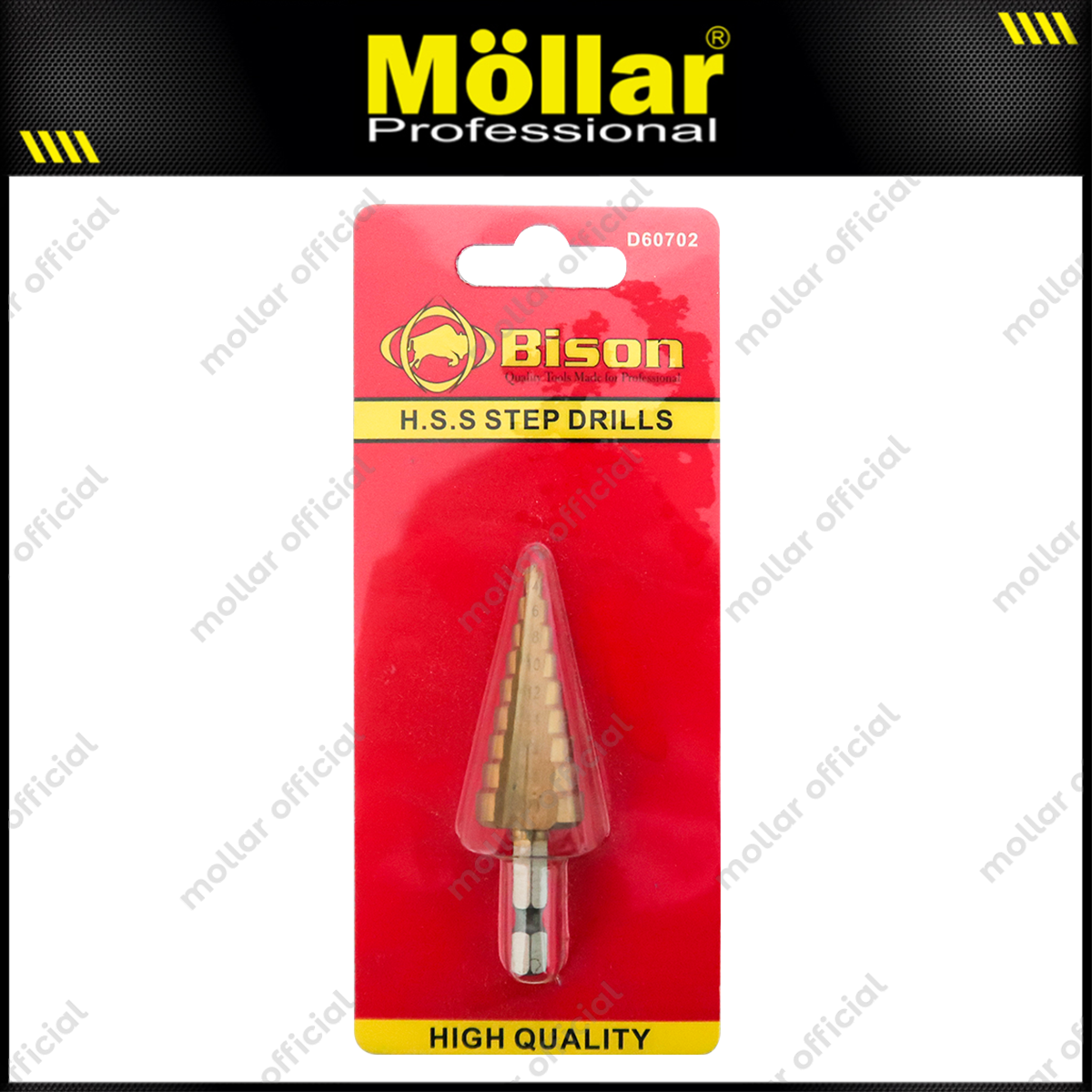 BISON D60702 Mata Bor Pagoda 4-20 mm