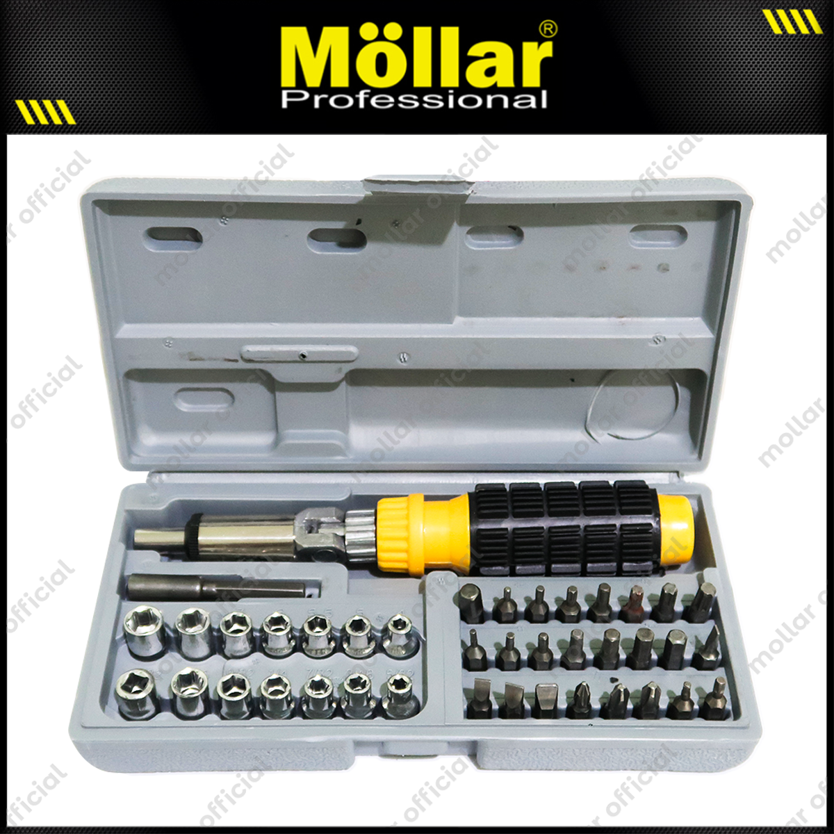 HDT Kunci Sok Set 41 pcs Box Plastik