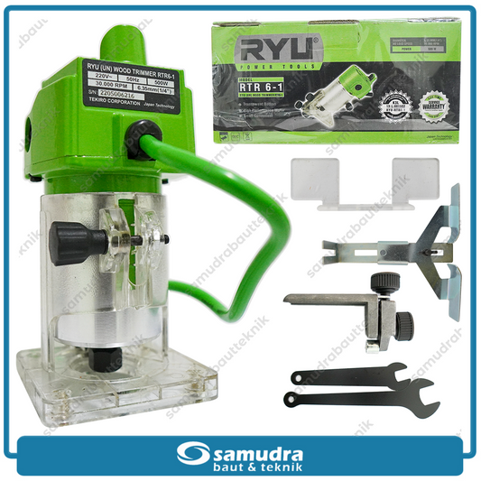 RYU RTR6-1 Mesin Profil Kayu Listrik 6 mm / Wood Trimmer