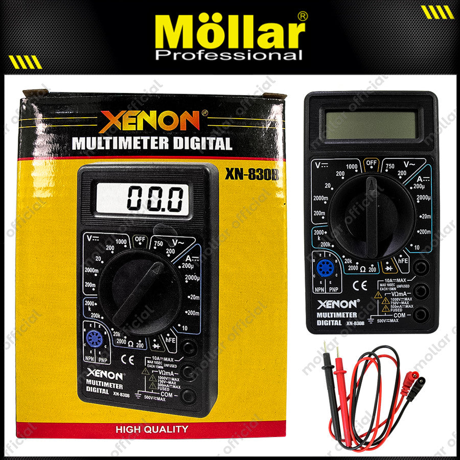 XENON 830 Multitester Digital Clamp Meter
