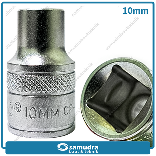 TEKIRO SC-SC0376 Mata Sok 1/2" 6PT 10 mm