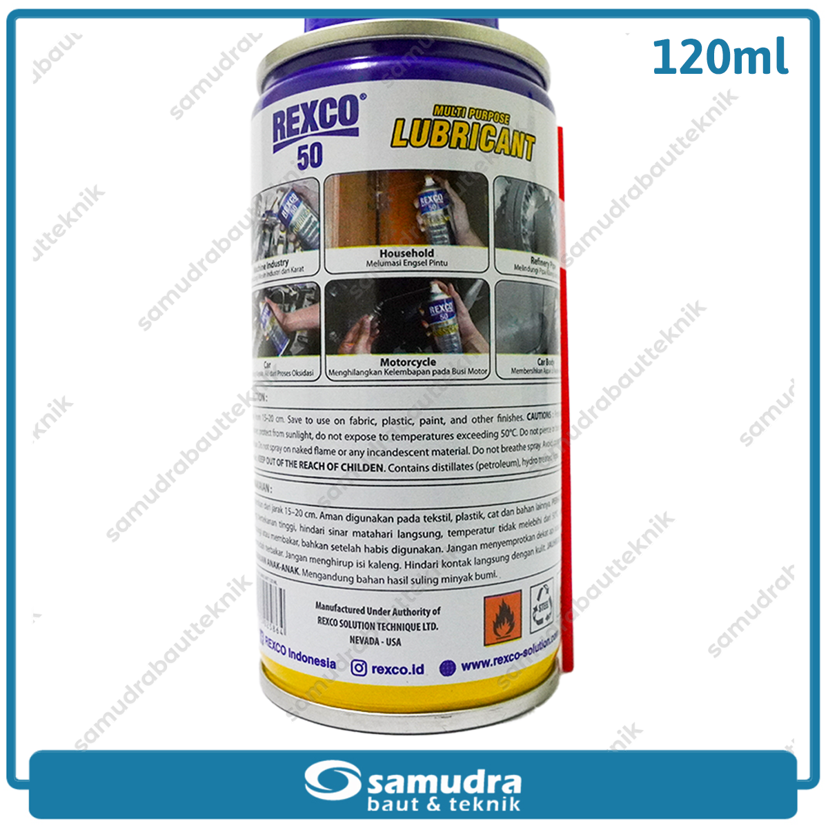 REXCO 50 Multi Purpose Lubricant 120 ml