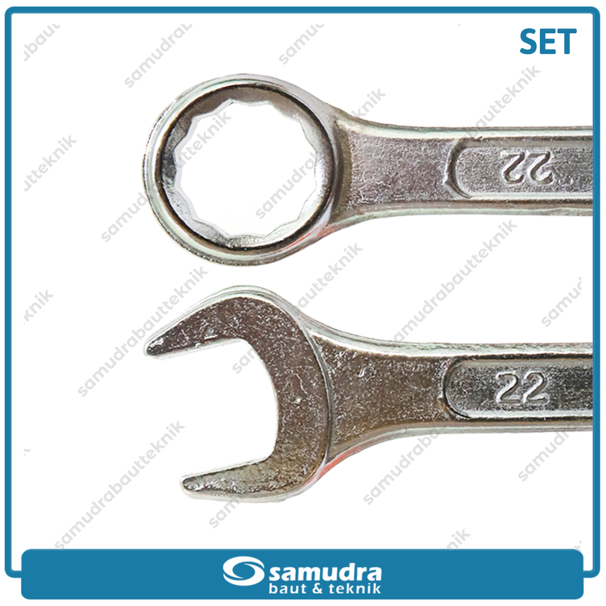 DIAMOND-GC Kunci Ring Pas Set 11 pcs (8-22 mm)