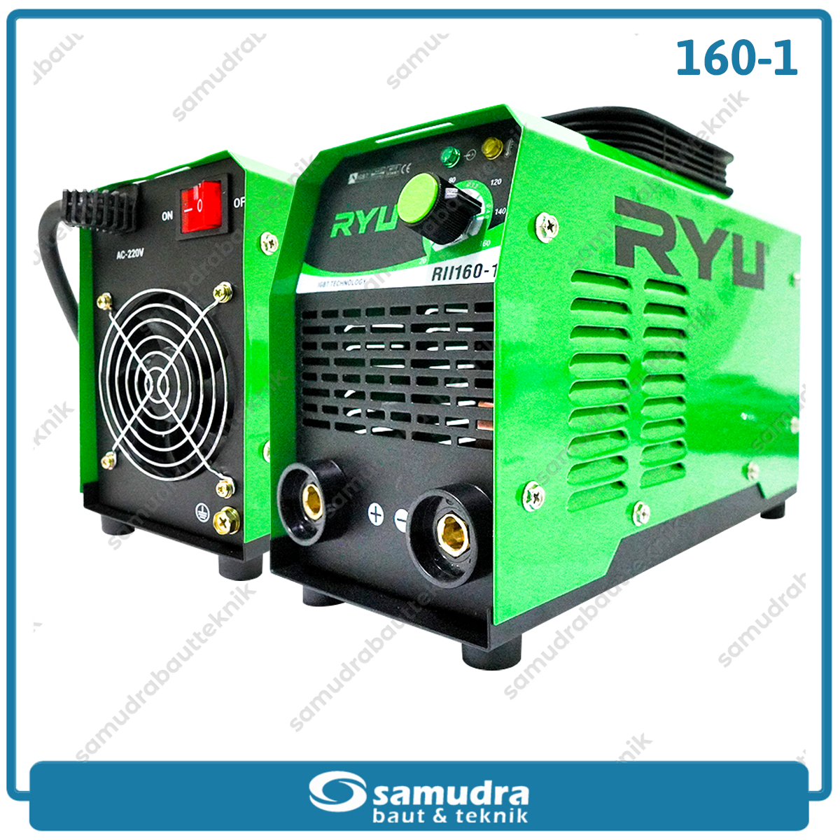 RYU RII160-1 Mesin Las Listrik Inverter 1.300 Watt