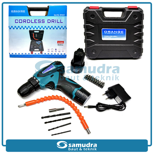 ORANGE 4018-01 Mesin Bor Baterai Aksesoris 12V / Cordless Drill