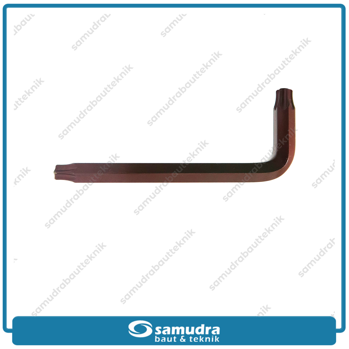 LIPPRO 165 Kunci L Set Pendek Short Bintang Tanpa Lubang 9 pcs T10-T50