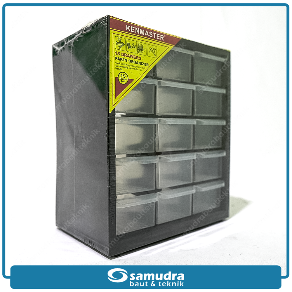 KENMASTER RAK-017 Rak Susun 15 pcs / Rak Drawer 15 Slot