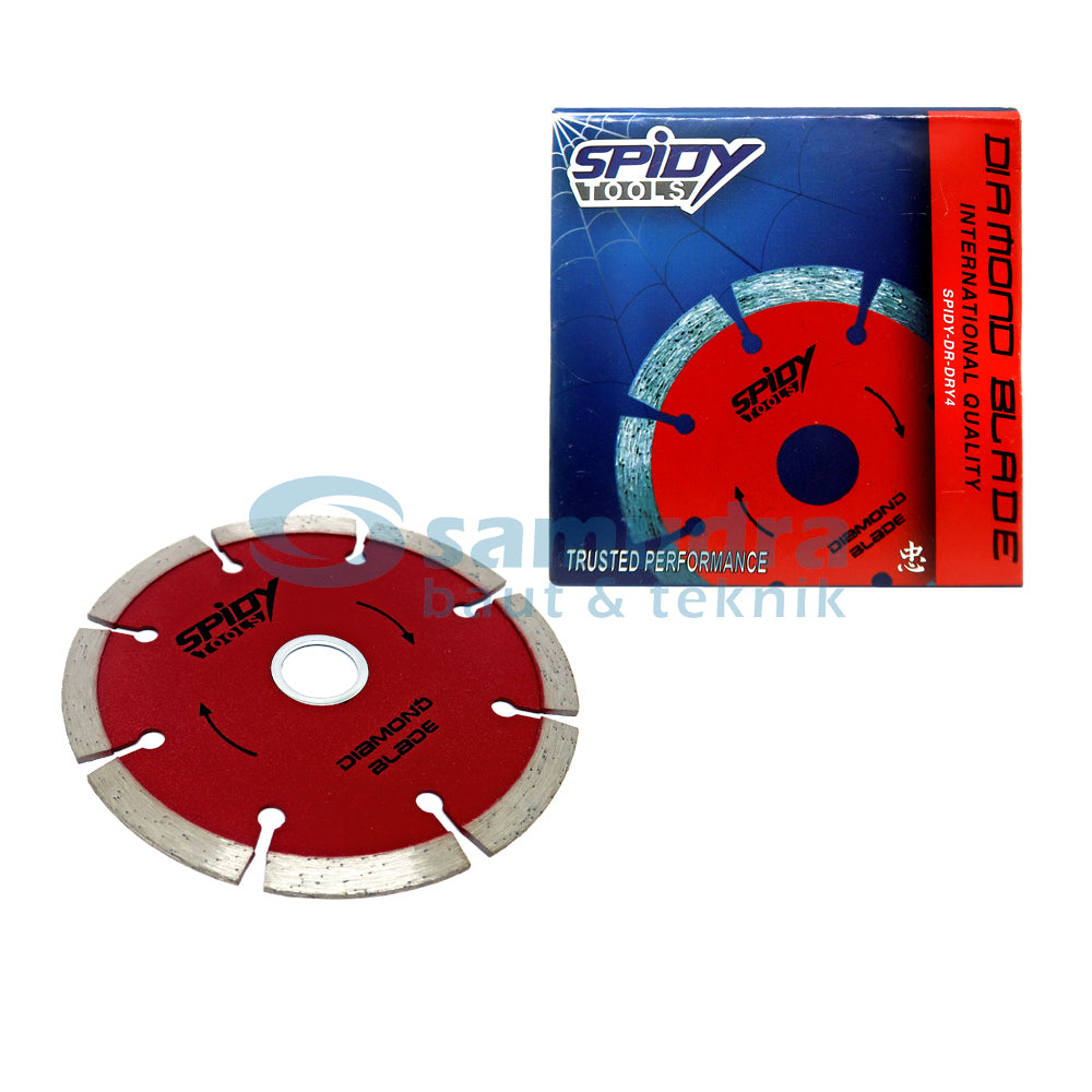 SPIDY SPIDY-DR-DRY4 Mata Potong Keramik Kering 4" / Diamond Wheel
