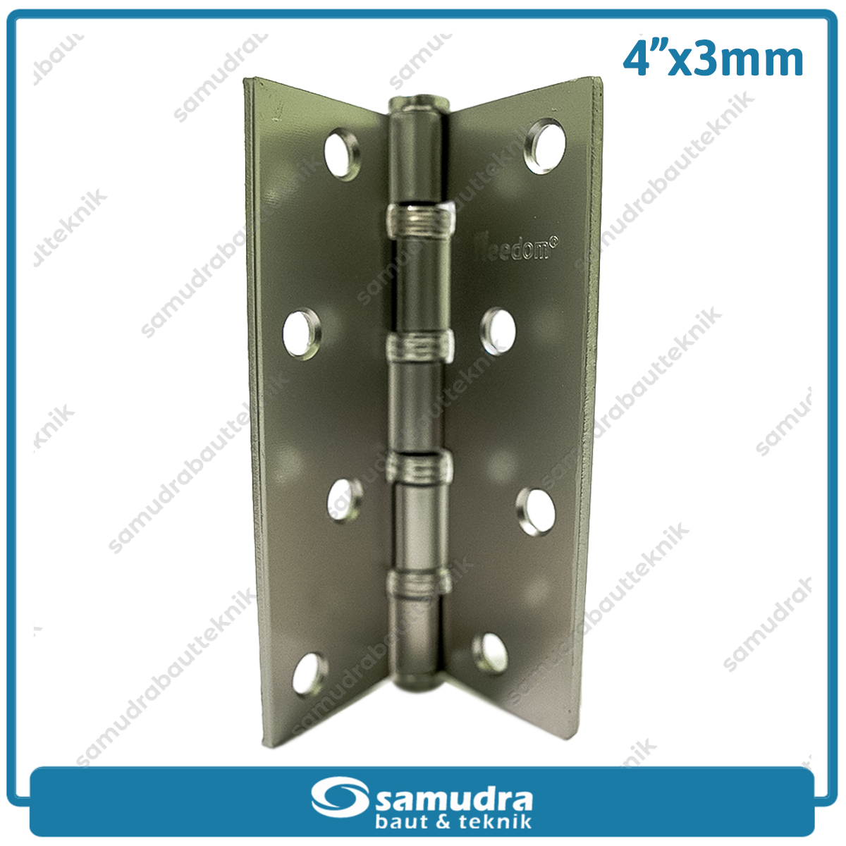 FREEDOM Engsel Pintu Tebal Rata 4" x 3 mm