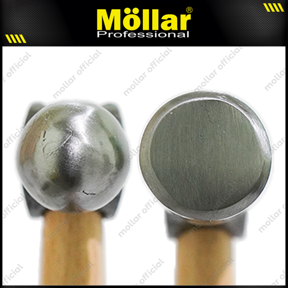 BISON Palu Konde FGS Gagang Kayu 12 oz 3/4 Lb