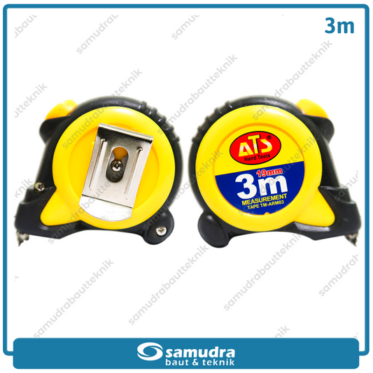 ATS Meteran Auto Lock 3 meter x 19 mm
