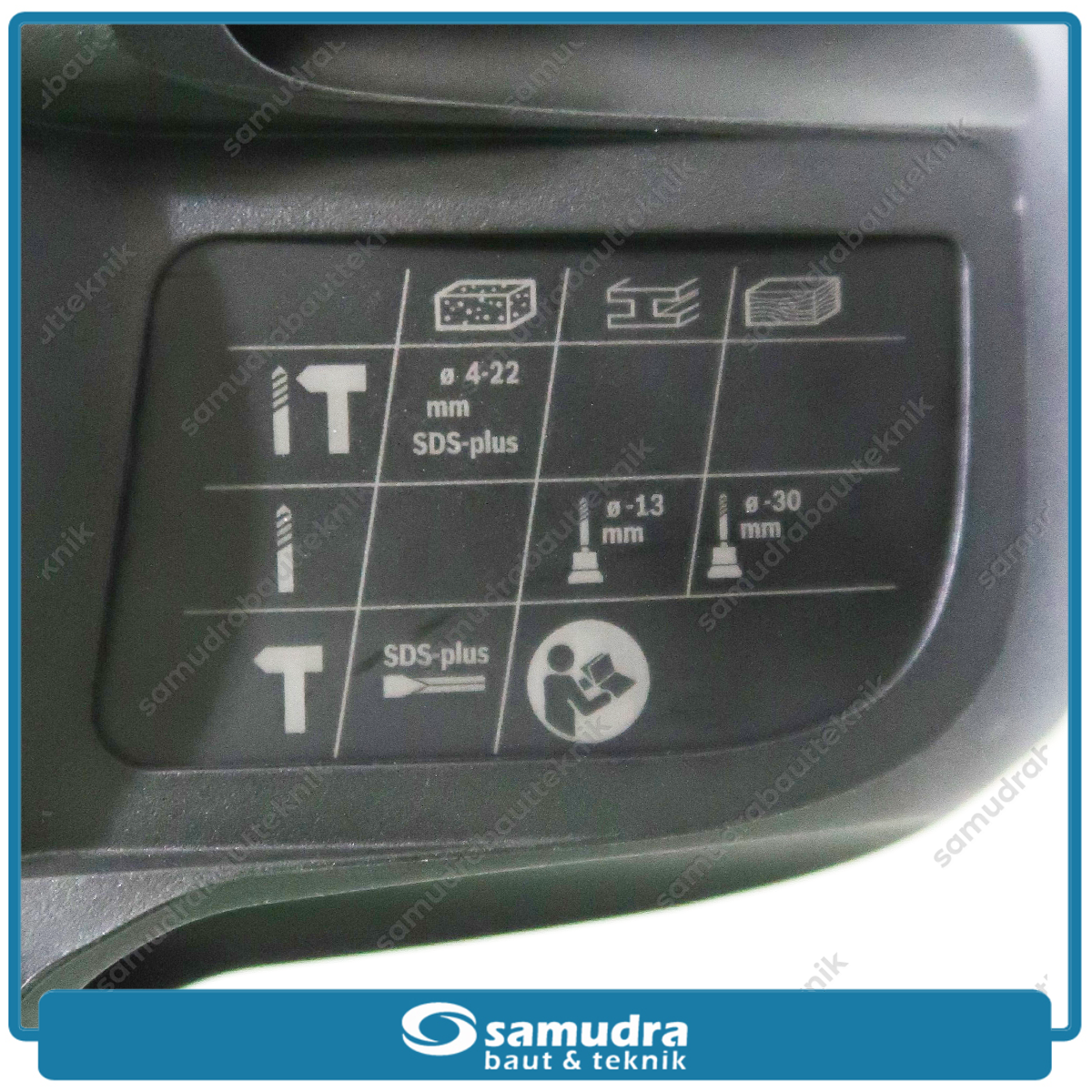 BOSCH 06112A60K0 GBH 220 ROTARY HAMMER 5-22 mm, 2.0 J