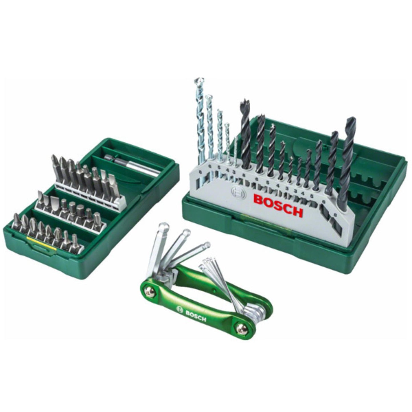 BOSCH 2607017334 Mata Bor Set Kombinasi Set 41 pcs X-Line & Obeng Tangan