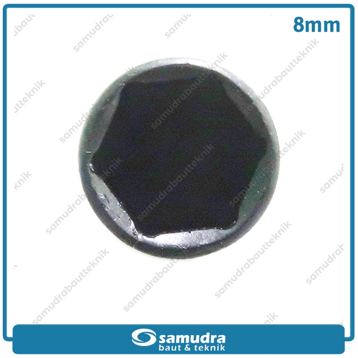 KTP Kunci Sok T Hitam 8 mm
