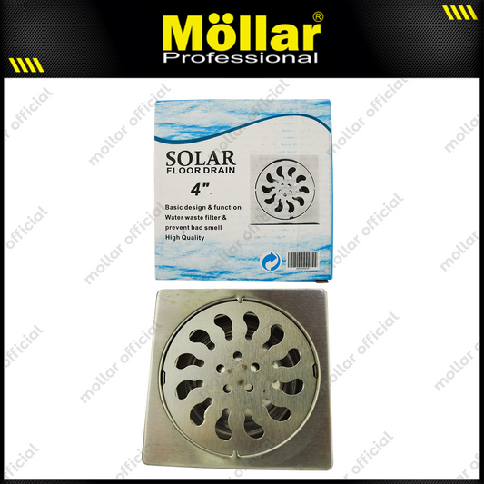 SOLAR Saringan Got Mangkok Stainless Steel Flower 4"