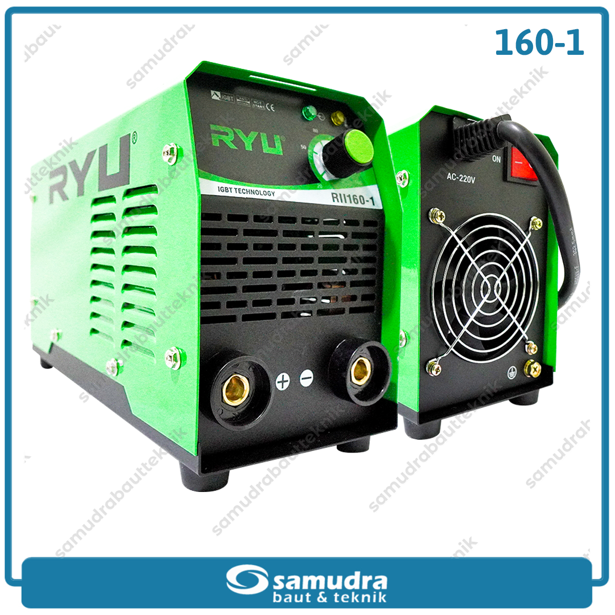 RYU RII160-1 Mesin Las Listrik Inverter 1.300 Watt