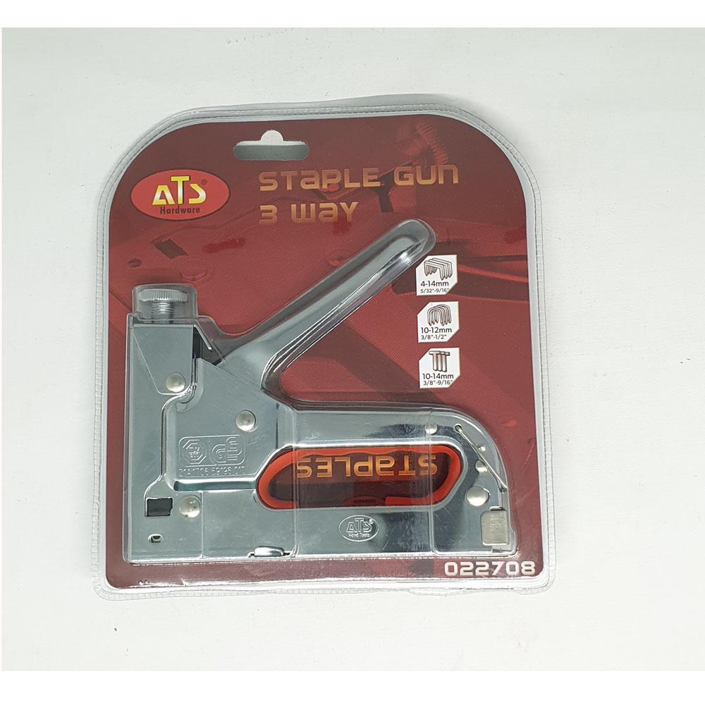 Staple Gun ATS 3 Way Tacker - Staples Jok Tembak Hekter 022708