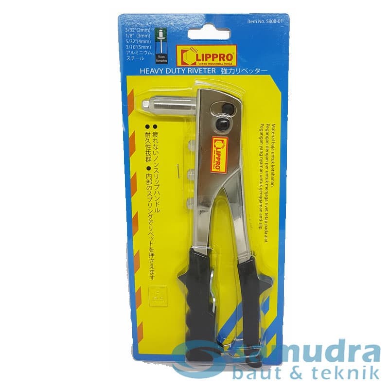 LIPPRO 5808-01 Tang Rivet 4 Mata Stainless