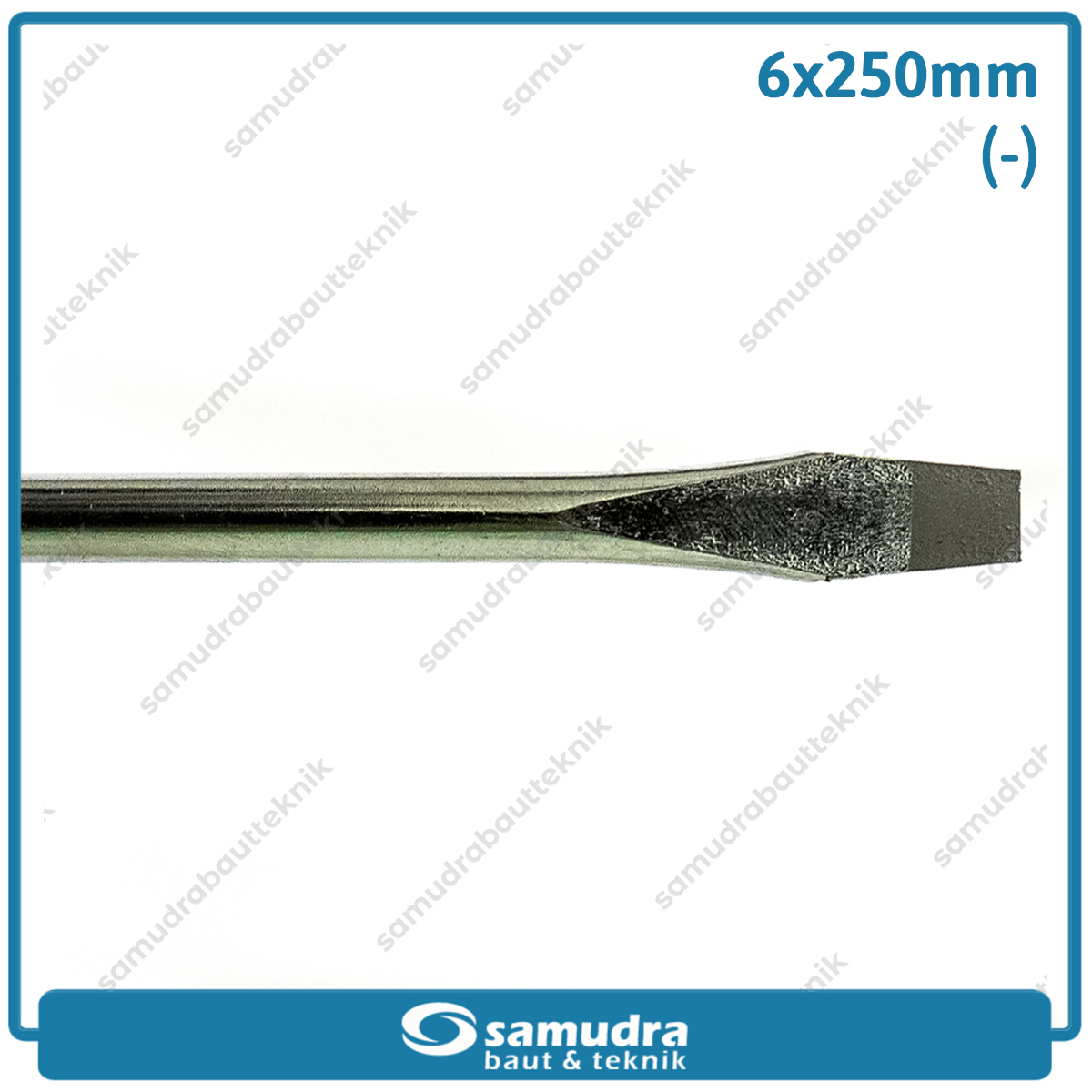 TEKIRO SD-CG0864 Obeng Gagang Karet 10" Minus SL6