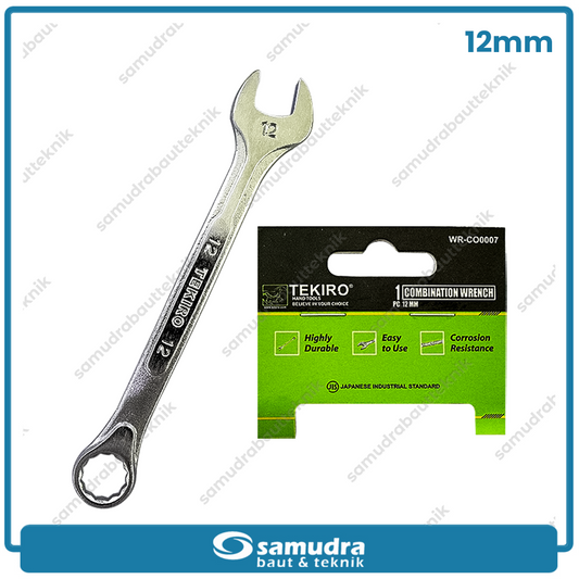 TEKIRO WR-CO0007 Kunci Ring Pas 12 mm