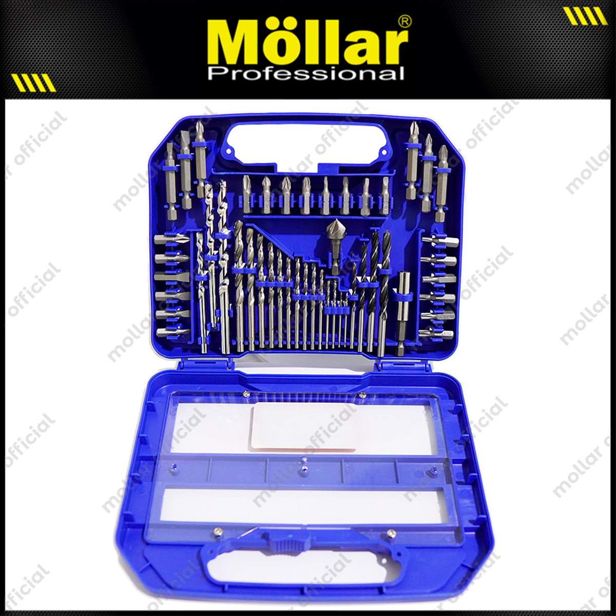 BISON D80690 Mata Bor Set Kombinasi Set 49 pcs