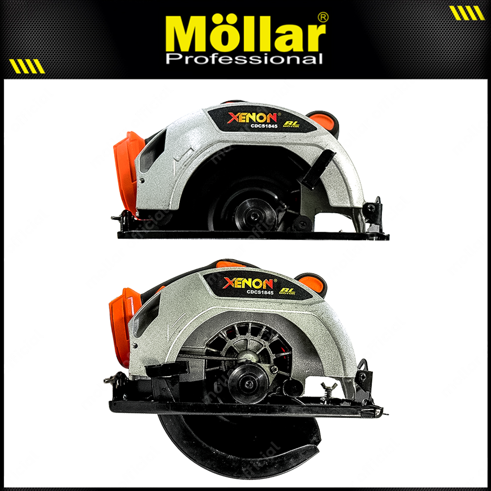 XENON CDCS1845 Mesin Gergaji Sirkel 7" Baterai 18V / Cordless Circular Saw
