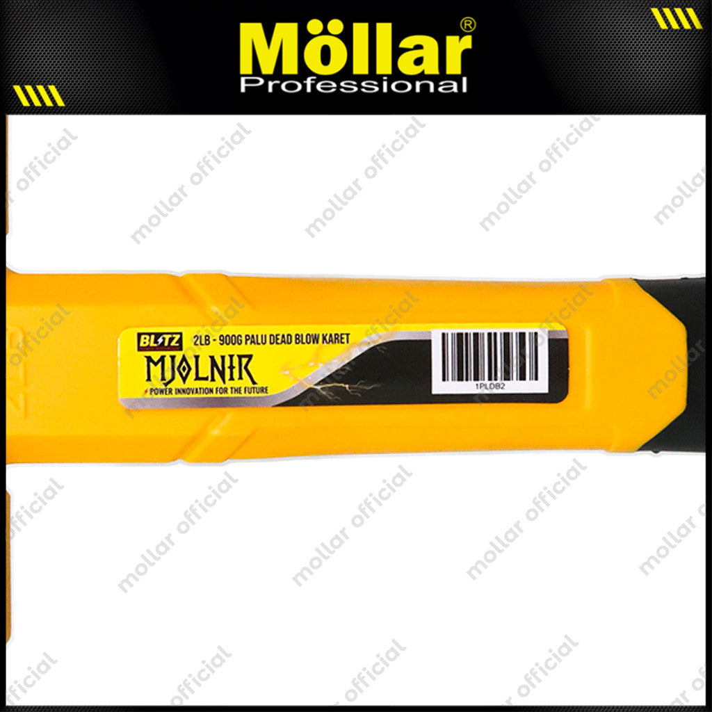 BLITZ 1PLO82 Palu Karet Dead Blow Mjolnir 900g 2 Lb