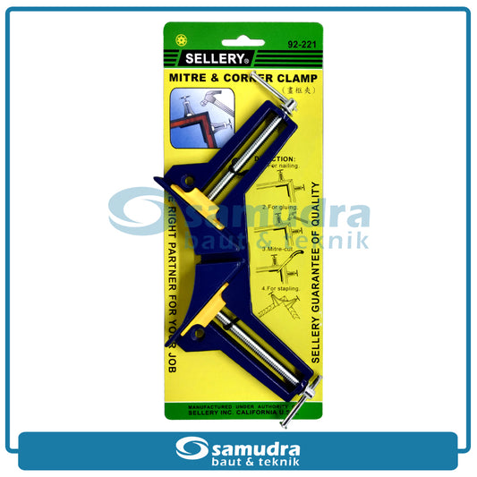 SELLERY 92-221 Klem Sudut Siku 90 Derajat / Miter Corner Clamp