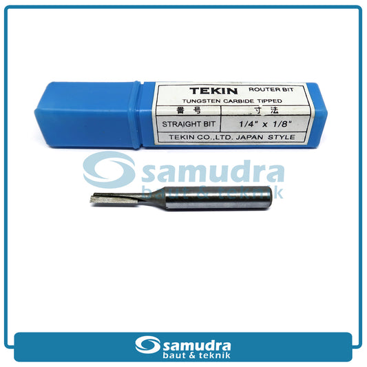 TEKIN Mata Profil Straight Bit 3 mm / Router Bit 1/4"