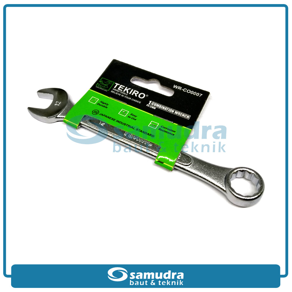 TEKIRO WR-CO0007 Kunci Ring Pas 12 mm