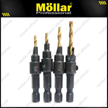 MOLLAR D62901 Mata Bor Kayu Counter Sink Set 6-12 mm