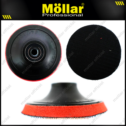 HDT RPWVB100 Tatakan Amplas Velcro 100 mm Mesin Gerinda 4"