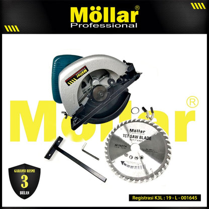 MOLLAR CS185 Mesin Gergaji Potong Kayu Circular Saw 950 Watt
