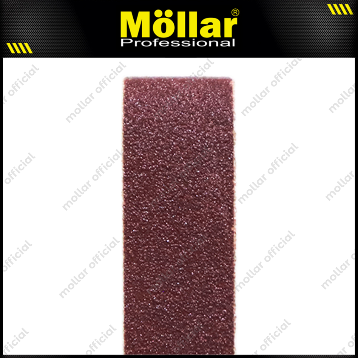 MOLLAR Mata Amplas Sabuk No 180 Adaptor Mesin Gerinda Belt Sander - 10 Pcs