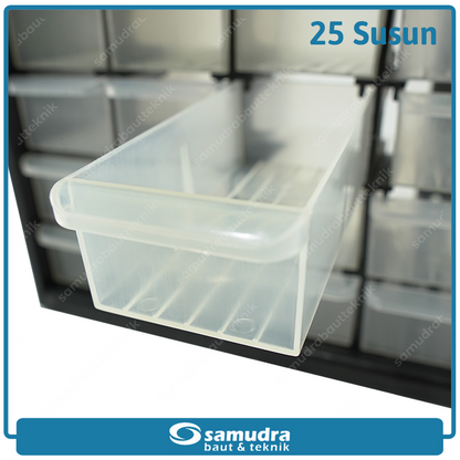 KENMASTER RAK-016 Rak Susun 25 pcs / Rak Drawer 25 Slot
