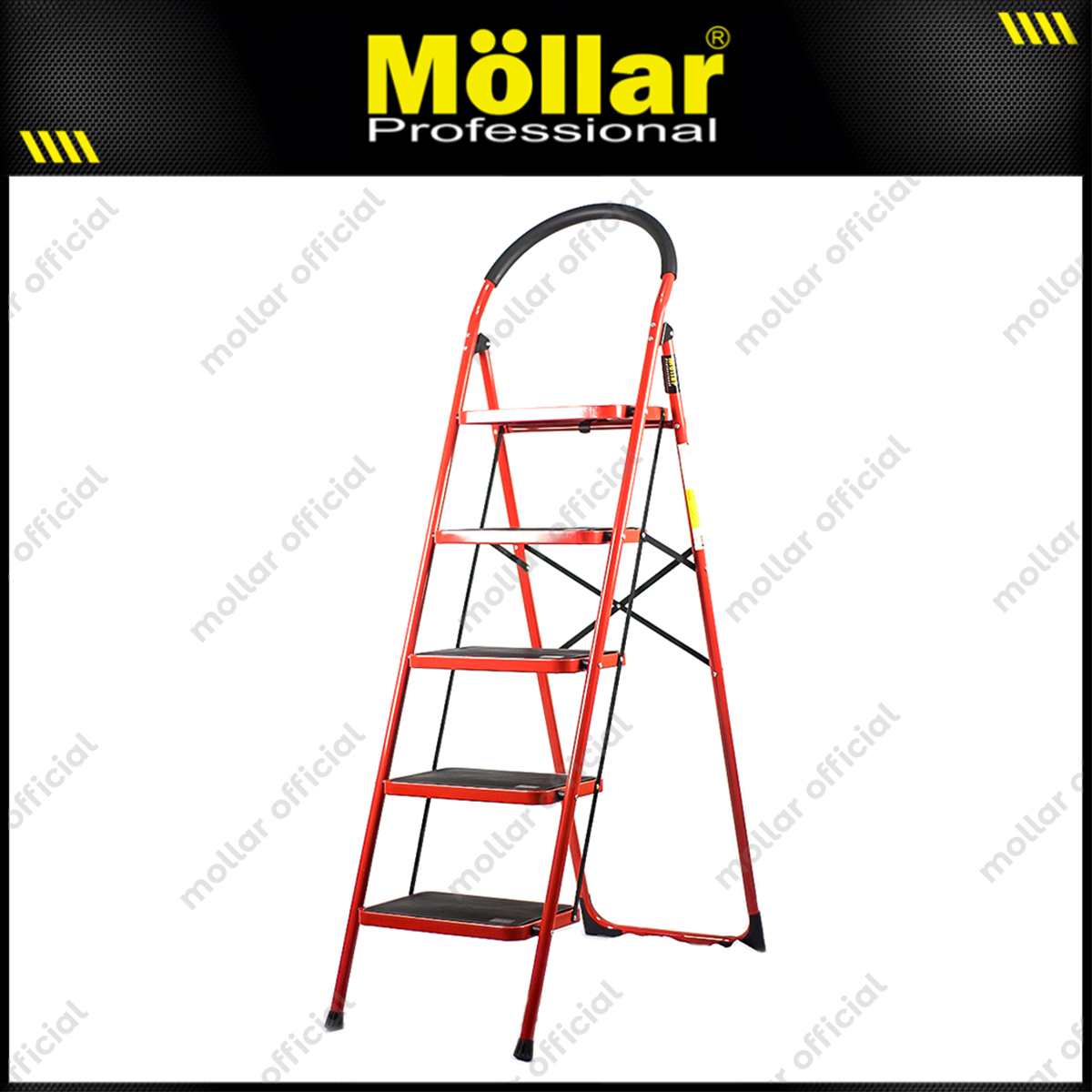 MOLLAR Tangga Rumah Besi 5 Step 1.8 meter