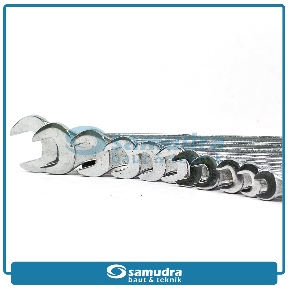 KENMASTER KCRP-190 Kunci Ring Pas Set 11 pcs (8-22 mm)