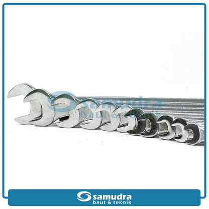 KENMASTER KCRP-190 Kunci Ring Pas Set 11 pcs (8-22 mm)