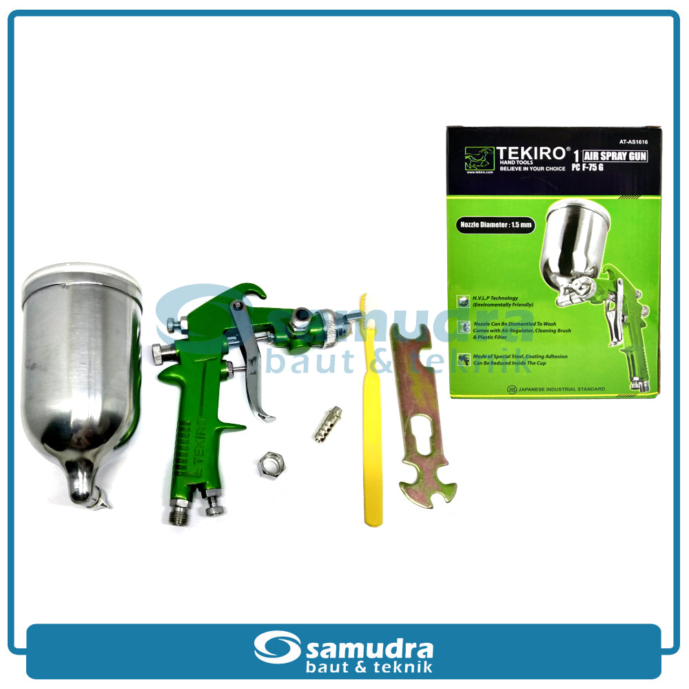 TEKIRO AT-AS1616 Spray Gun F75 Tabung Atas / Semprotan Cat